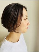 ナチュラルショートボブ