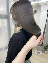 イコ 表参道原宿(ico)&nbsp;LAケラチントリートメント 髪質改善 グレージュ