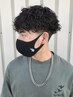 カット＋パーマ+頭皮改善スパ(5分)　￥10980