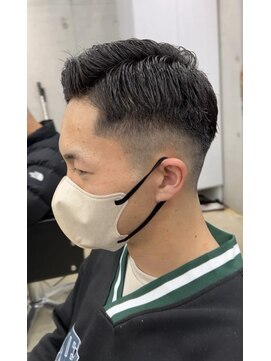 アジールヘア 赤羽駅南口店(agir hair) メンズ短髪フェイド風スタイル韓国メンズスタイル韓国ヘア赤羽