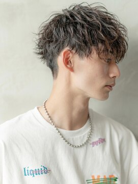 メゾンバイハバナ(maison by HAVANA) モテる短髪刈り上げツーブロック束感スパイキーショート