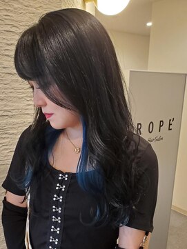 ロペ 本厚木(ROPE) 韓国風インナーカラースタイル