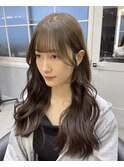 韓国レイヤー/韓国風/ボブ/髪質改善/黒髪/ブリーチなし〔池袋〕