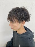 ツイストスパイラルパーマメンズマッシュ春日井