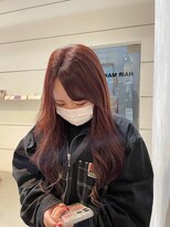 ヘアーメイクチック(HAIR MAKE CHiC) シールエクステ暖色カラー透明感カラー