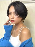 丸みショートボブ