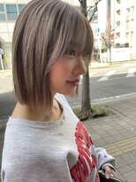 フラミューム 本厚木店(flammeum) 1番人気 パツっとボブ