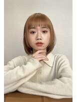 シュク 高円寺(SYUK)&nbsp;kanna【 高円寺 中野】オン眉/ボブ/顔まわりカット