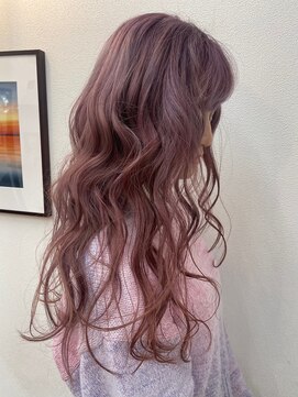 キティン 吉祥寺(kitin) 《kitin吉祥寺》　ラベンダーピンク　ハイトーン ロング