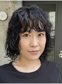 ボブパーマ/パーマ/くるくるパーマ/原宿/表参道