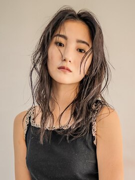 ベンジー 天神店(benji) 大人のセミロングヘア　3