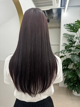 ロウ 町田(ROW) 大人かわいいエギョモリ ミルクティーブラウン ひし形シルエット