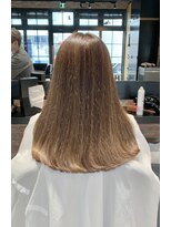 オーガニック アトリエ 大宮(organic+atelier)&nbsp;20代30代40代くびれヘア似合わせカット白髪ぼかしアースカラー