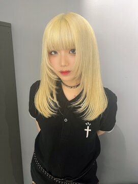 キバ(kva) ▽□□▽ハイトーン×顔周りレイヤー