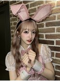 私立恵比寿中学 桜木心菜ちゃん♪ ベビーピンクくびレイヤー