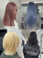 エトワール(ETOILE)&nbsp;色味系からハイトーン、デザインカラーなどカラー全般得意です！