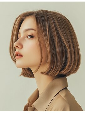 ピーチ バイ ニューヨークニューヨーク(a Peach by NYNY) 20代30代ナチュラルくびれボブ毛先パーマ艶感結べるボブ