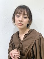 アメリシュシュ 柏(ameri chouchou)&nbsp;ナチュラルボブ×大人ショートボブ×切りっぱなし 20代30代40代