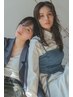 【平日限定クーポン♪】小顔カット+透明感カラー+マイクロバブル