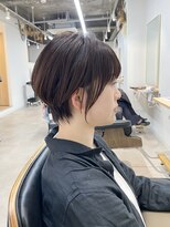 トト 船橋店(toto.)&nbsp;☆細めハイライトボブフェザーショートマロンベージュ[船橋]