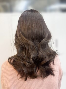アリュウル 表参道(ALLURE) 春にぴったりショコラベージュ×ミディアムレイヤー◎佐藤
