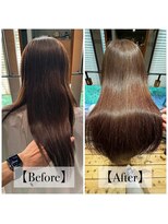 カンカ(Kanca)&nbsp;美髪ストレート♯静岡市♯髪質改善♯縮毛♯美髪矯正