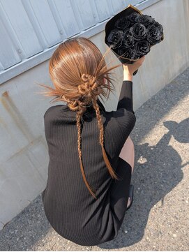 ザ ラブズ ラフズ ヘアー 本店(the loves laughs hair) カチモリヘア/韓国スタイリング/ヘアアレンジ/アイドルヘア