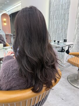 ロンド ブランシュ 錦糸町北口(Lond blanche) 髪質改善カラー　韓国　巻ける縮毛矯正　美髪矯正　ラベンダー