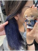 にじさんじ 加賀美ハヤト ネイビー ブラウン インナーカラー