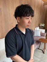 トップヘアーヒルズ 安城(TOP HAIR HILLS)&nbsp;メンズシャドウパーマ/20代/30代