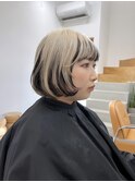 アンブレラカラー×レイヤーボブ