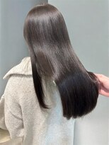 シエル バイ ケンジ 登戸 生田(CIEL by KENJE)&nbsp;アッシュカラー透明感オリーブベージュカラーブリーチなしカラー