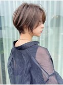 30代40代50代大人ショート髪型丸顔前髪あり似合わせ &nbsp;安