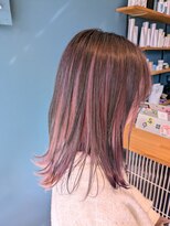 エイト(eight)&nbsp;【ブリーチ有り】アンブレラカラー×ラベンダー