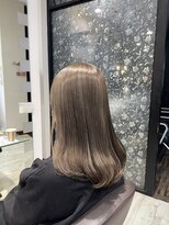フィラージュ サロンドウィズ(filage SALON DE WITH)&nbsp;30代/ミディアム/ハイライトオンカラー/船橋/船橋大神宮下