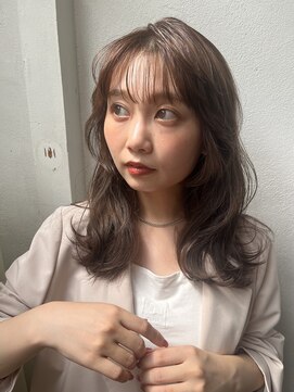 ロンドプランタン 恵比寿(Lond Printemps) オリーブグレー/グランマッシュ/ココアベージュ/レイヤーカット