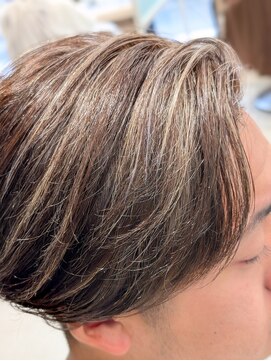 アース 菊名店(HAIR&MAKE EARTH) メンズハイライト