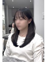 カノイ 銀座中央通り(KANOI)&nbsp;フェミニン韓国レイヤー/細毛でもふんわりアレンジ