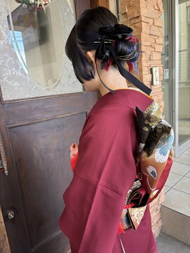 グランジュテ(grandjute) カット　ハイライト　白髪ぼかし　小顔パーマ　トリートメント