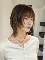 サンクプロジェクト(cinq PROJECT)&nbsp;ピンクミルクティーヘーゼルブラウンベージュミディアムレイヤー