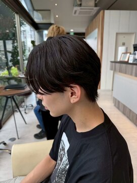 ルシードスタイルレーヴ(LUCIDO STYLE REVE) 【長野市/メンズ】カット×ニュアンスパーマ