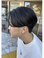 アトリエニューヨーク 三ノ輪店(Atelier NEWYORK) メンズ センターパート ストレートパーマ 縮毛矯正