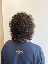 ピュアソウル(Pure Soul) カットで変わる!くせ毛は魅力♪カーリーミディアムウルフ