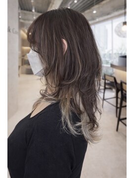 ムクコア(Muk CORE) ウルフレイヤー/ハイライト×インナーベージュカラー【上岡】