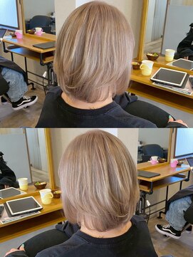 アフェクト 上大岡(affect) イメチェン/ピンクベージュ/アンブレラカラー/前髪/上大岡