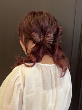 ソエラ(Soera) リボンツイン/パーティーヘア