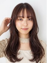 アッシュ 成増店(Ash)&nbsp;透け感ブラウン×レイヤーミディで叶う柔らかヘア