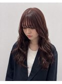 ブリーチ無しで出来るワインレッド