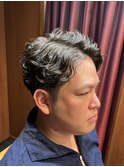 日本橋室町 ウェーブパーマ ビジネスヘア
