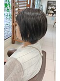 丸みショートスタイル